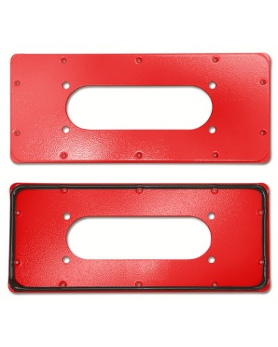 Фланец красный для ST с перф. Тип 5 DKC R5FPST03-RAL3000 в Йошкар-Оле Аксессуары для стоек и шкафов Pintop.ru