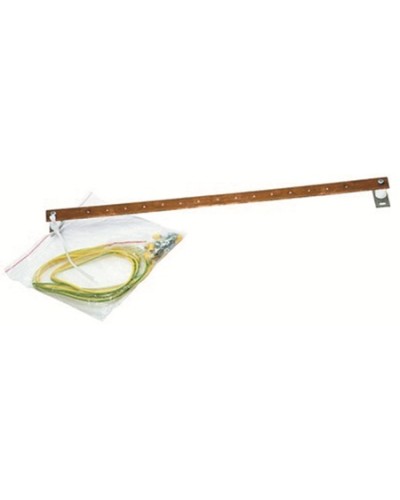 Шина медная заземленная DKC R5SGB19 в Йошкар-Оле Аксессуары для стоек и шкафов Pintop.ru