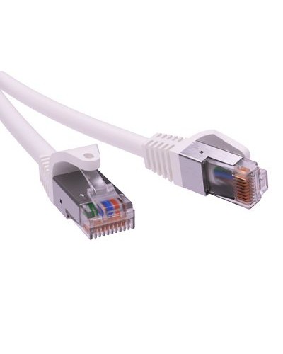 Патч-корд экранированный CAT5E F/UTP 4х2, LSZH, белый, 5м DKC RN5EFU4550WH в Йошкар-Оле Патчкорды (медные) Pintop.ru