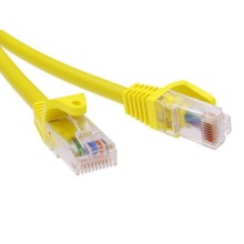 Патч-корд неэкранированный CAT5E U/UTP 4х2, LSZH, желтый, 5м DKC RN5EUU4550YL