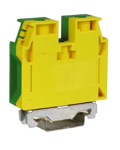 Зажим для заземления желт.зелен 35 кв.мм, TEC.35/O DKC (ZTO320) в Йошкар-Оле Держатели, клипсы, скобы Pintop.ru