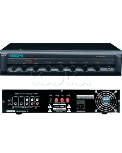 Микшер-усилитель DSPPA MP-300P в Йошкар-Оле Система оповещения и трансляции Dsppa Pintop.ru