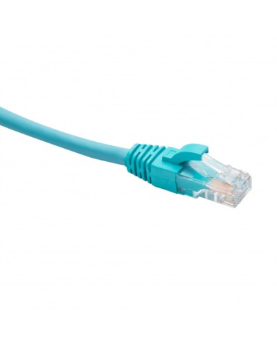 Шнур коммутационный U/UTP категория 5e LSZH нг(А)-HF 0,5 м, бирюзовый Datarex DR-181605 в Йошкар-Оле Патчкорды (медные) Pintop.ru