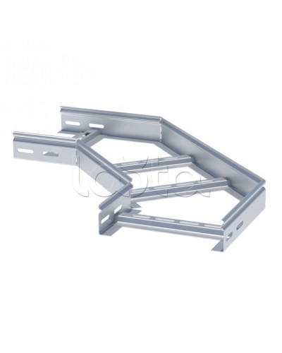 Угол 90 град. горизонтальный для лестничного лотка 100x100 мм EKF (glt90100100) в Йошкар-Оле Аксессуары для лотков Pintop.ru