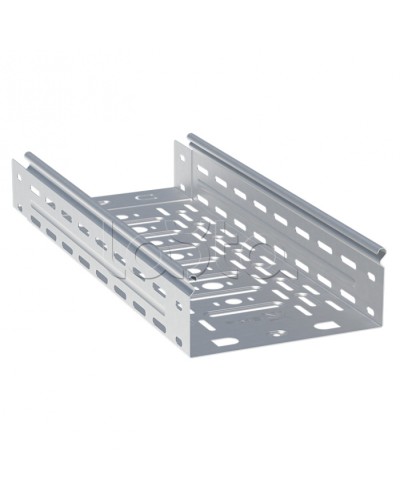 Лоток перфорированный 80х200x2000-0,8 мм HDZ EKF (L8020001x2-HDZ) в Йошкар-Оле Кабельные лотки Pintop.ru