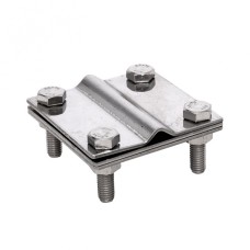 Зажим полоса 40 - прут 10 (3 пластины 70x70мм) Ni EKF PROxima (lp-3101-ni)