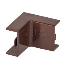 Угол внутренний (20х10) (4 шт) темное дерево EKF-Plast (ibd-20-10x4)