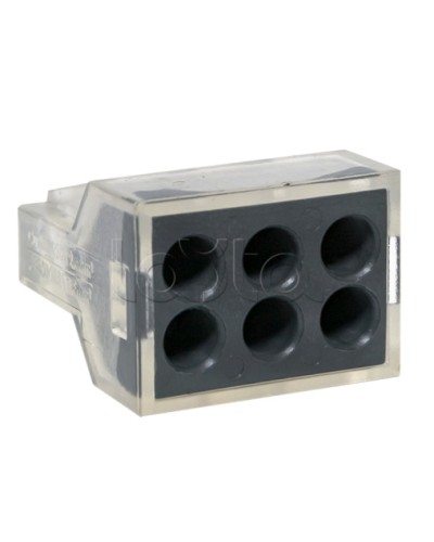 Строительно-монтажная клемма СМК 773-106 6 отверстий 1,0-2,5мм2 блистер (5шт.) EKF PROxima (plc-smk-106b) в Йошкар-Оле Клеммные колодки Pintop.ru