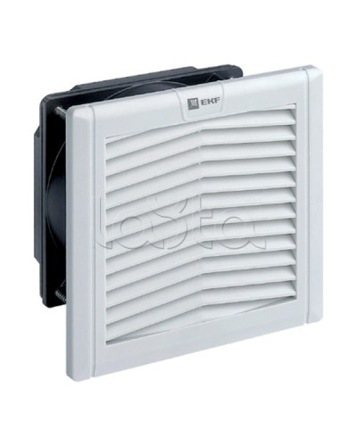 Вентилятор с фильтром 102 м³/ч 176x176 мм 220В IP54 EKF PROxima (FAN102F) в Йошкар-Оле Аксессуары для стоек и шкафов Pintop.ru