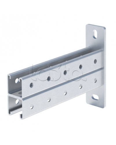 STRUT-консоль двойная 41х41 мм, основание 450 мм HDZ EKF (stkd414145-HDZ) в Йошкар-Оле Аксессуары для лотков Pintop.ru