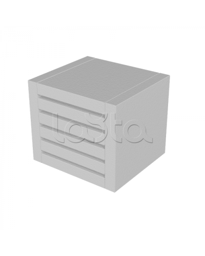 Вентиляционный блок TEHSTRONG VB 100x100x55 (EI 150) EKF (vb10055) в Йошкар-Оле Аксессуары для лотков Pintop.ru