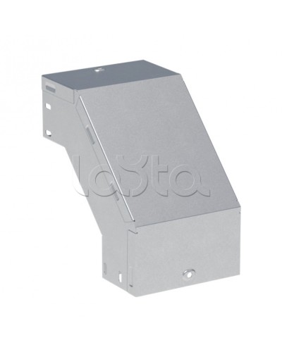 Угол 90 град. вертикальный внешний 100x600-1,0 мм EKF (vo90100600-1) в Йошкар-Оле Аксессуары для лотков Pintop.ru