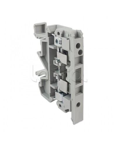 Клемма винтовая JXB-4/35RD для плавких вставок 5х20 серая EKF (plc-jxb-4/35RD-gy) в Йошкар-Оле Клеммные колодки Pintop.ru