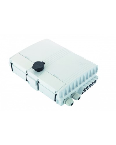 Бокс оптический настенный FTTx, IP65, 16 адаптеров, белый Eurolan (48P-00-16-65WT) в Йошкар-Оле Проходные адаптеры и розетки оптические Pintop.ru