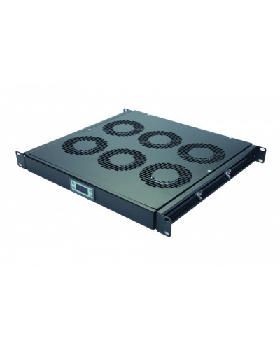 Панель вентиляционная с 6 вентиляторами, с контроллером Eurolan 60A-91-11-30BL в Йошкар-Оле Вентиляторные модули Pintop.ru