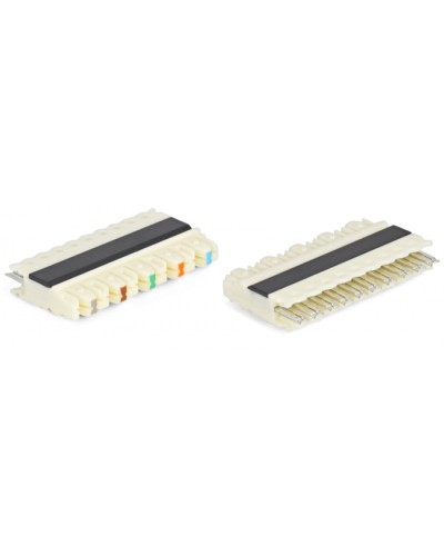Hyperline 110C-M-5P 5-и парный 110 модуль, категория 5e в Йошкар-Оле Коннекторы Pintop.ru