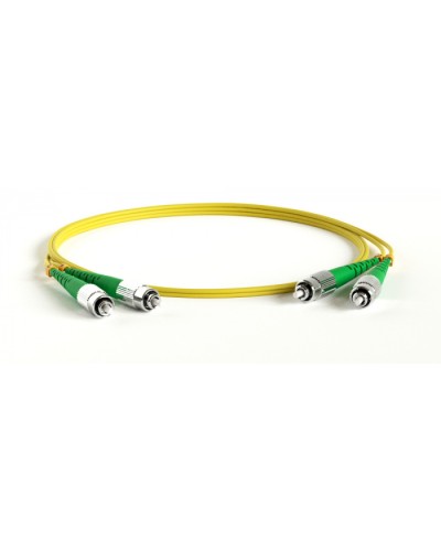 Патч-корд волоконно-оптический Hyperline FC-D2-9-FC/AR-FC/AR-H-10M-LSZH-YL в Йошкар-Оле Патч-корды оптические Pintop.ru