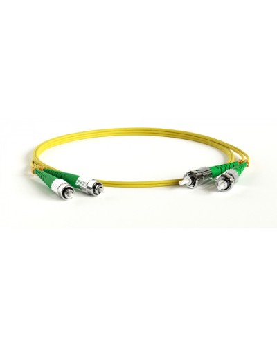 Патч-корд волоконно-оптический Hyperline FC-D2-9-FC/AR-ST/AR-H-5M-LSZH-YL в Йошкар-Оле Патч-корды оптические Pintop.ru