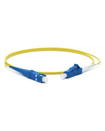 Патч-корд волоконно-оптический Hyperline FC-S2-9-LC/UR-SC/UR-H-2M-LSZH-YL в Йошкар-Оле Патч-корды оптические Pintop.ru