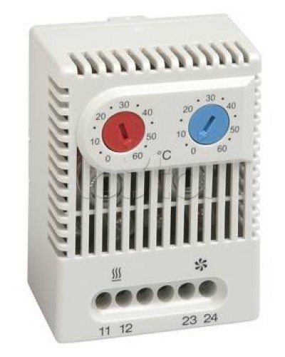 Термостат универсальный (сдвоенный) с нормально-замкнутыми (NC) и нормально-разомкнутыми (NO) контактами Hyperline KL-TRS-UVL-060 в Йошкар-Оле Электротехническое оборудование Pintop.ru