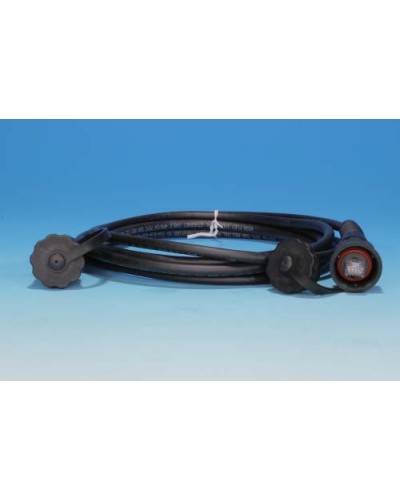 Патч-корд промышленный Hyperline PC-IE-LPM-STP-RJ45-RJ45-C6-2M-BK в Йошкар-Оле Патчкорды (медные) Pintop.ru