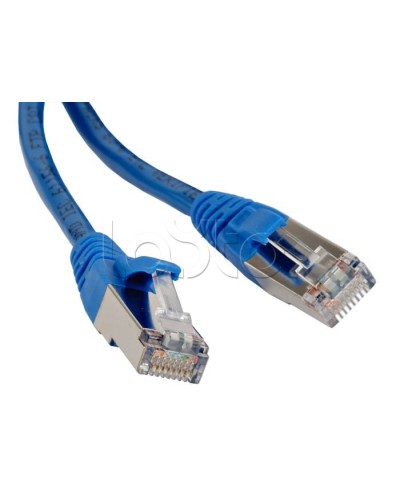 Патч-корд RJ45-RJ45, 4 пары, STP, кат.5е, LSZH (1,5м) Hyperline PC-LPM-STP-RJ45-RJ45-C5e-1.5M-LSZH-BL в Йошкар-Оле Патчкорды (медные) Pintop.ru