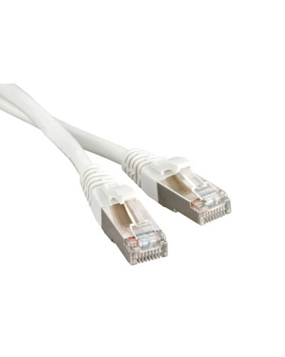 Патч-корд F/UTP Hyperline PC-LPM-STP-RJ45-RJ45-C6-5M-LSZH-WH в Йошкар-Оле Патчкорды (медные) Pintop.ru