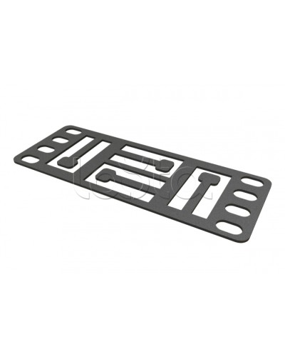 Кронштейн Hyperline (PMR-1U-T-RAL9005) в Йошкар-Оле Аксессуары для стоек и шкафов Pintop.ru