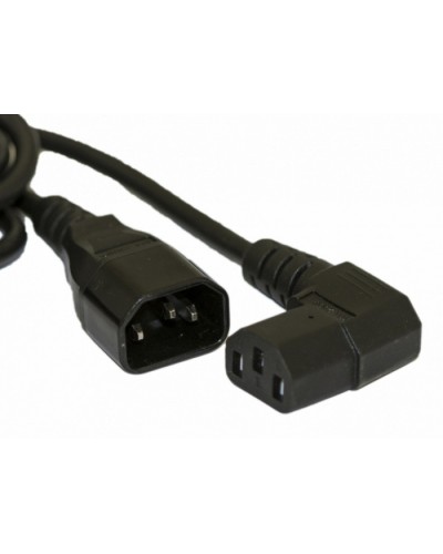 Кабель питания монитор-компьютер Hyperline PWC-IEC13A-IEC14-5.0-BK в Йошкар-Оле Коннекторы Pintop.ru