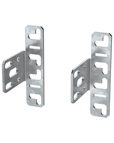 FORMAT Кронштейн профиля монтажного 50х25 тип 1 (2шт/упак) IEK (FO-00-BPRM-1) в Йошкар-Оле Аксессуары для стоек и шкафов Pintop.ru