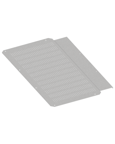 FORMAT Фланец основания встроенного отсека вентилируемый 400х800мм IEK (FO-00-FBCV-040-080) в Йошкар-Оле Аксессуары для стоек и шкафов Pintop.ru