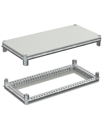FORMAT Крыша и основание (под фланец) 400х800мм IEK (FO-00-KOF-040-080) в Йошкар-Оле Аксессуары для стоек и шкафов Pintop.ru