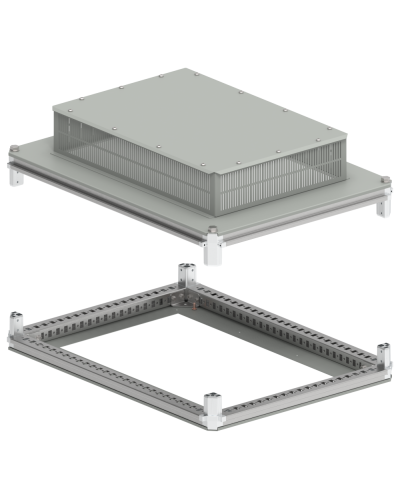 FORMAT Крыша и основание (под фланец) 600х800мм IP31 IEK (FO-00-KOF-060-080-31) в Йошкар-Оле Аксессуары для стоек и шкафов Pintop.ru