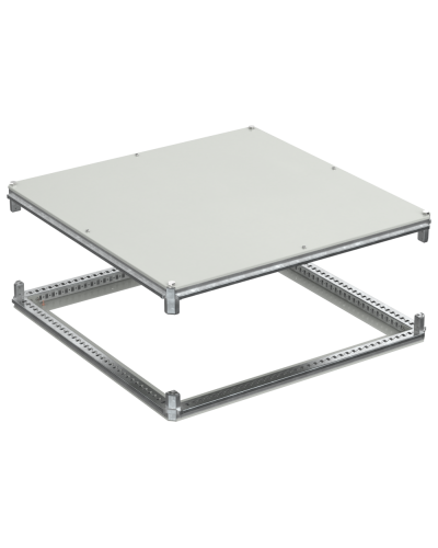 FORMAT Крыша и основание (под фланец) 1000х1000мм IEK (FO-00-KOF-100-100) в Йошкар-Оле Аксессуары для стоек и шкафов Pintop.ru