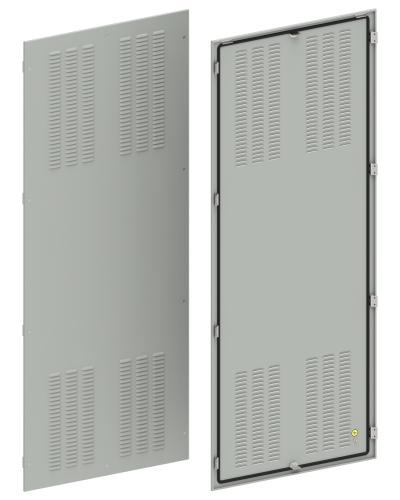 FORMAT Панель задняя вентилируемая 2000х800мм IEK (FO-00-PBV-200-080) в Йошкар-Оле Аксессуары для стоек и шкафов Pintop.ru