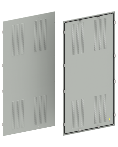 FORMAT Панель боковая вентилируемая 2000х1000мм IP31 (2шт/компл) IEK (FO-00-PSV-200-100-31) в Йошкар-Оле Аксессуары для стоек и шкафов Pintop.ru