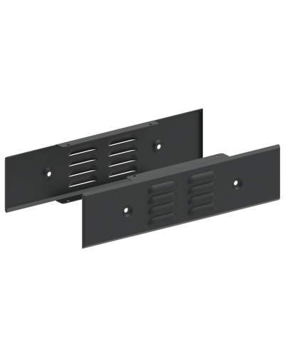 FORMAT Панель цоколя вентилируемая 100х400мм RAL7021 (2шт/компл) IEK (FO-00D-PCV-010-040-7021) в Йошкар-Оле Аксессуары для стоек и шкафов Pintop.ru