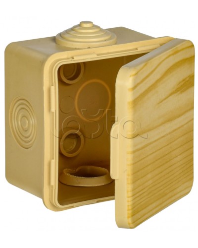 Коробка расп. КМ для о/п D=85х40мм IP54 4 вв. сосна IEK (UKO21-085-040-000-K34-54) в Йошкар-Оле Распределительные коробки Pintop.ru