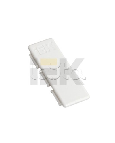 Соединитель на стык для закрытия распила c лицевой стороны при соединении кабель-каналов типоразмера 100х60 IEK (CKK-40D-SL75-K01) в Йошкар-Оле Аксессуары для кабель-канала Pintop.ru