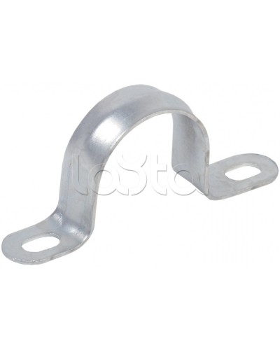 Скоба двухлапковая d31-32 IEK CMAT11-31-100 в Йошкар-Оле Держатели, клипсы, скобы Pintop.ru