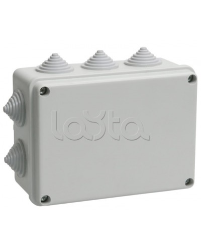 Коробка КМ41242 распаячная для о/п (RAL7035, 10 гермовводов) IEK UKO10-150-110-070-K41-55 в Йошкар-Оле Распределительные коробки Pintop.ru