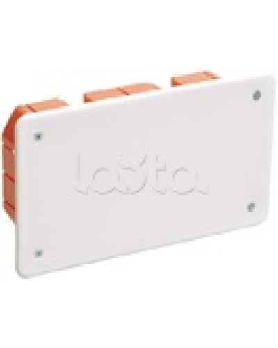 Коробка КМ41006 распаячная для твердых стен (с саморезами, с крышкой) IEK UKT11-172-096-045 в Йошкар-Оле Распределительные коробки Pintop.ru