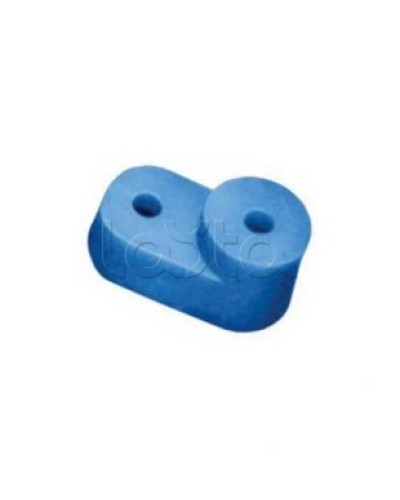 Угловой изолятор для «0» шины синий IEK YIS32 в Йошкар-Оле Клеммные колодки Pintop.ru