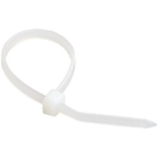 Стяжка 350x4,8 мм нейлоновая, белая IEK UHH31-D048-350-100