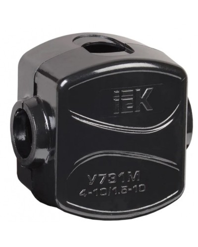 Зажим кабельный ответвительный У-731М (4-10/1,5-10мм2) IP20 IEK (UKZ-ZO-731M) в Йошкар-Оле Клеммные колодки Pintop.ru