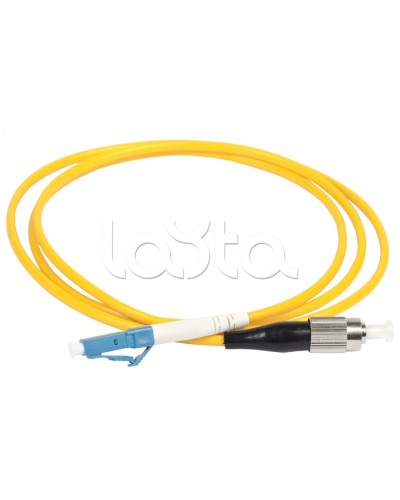 Патч-корд оптический, SM, 9/125 (OS2), FC/UPC-LC/UPC, (simplex), 1м FPC09-FCU-LCU-C1L-1M в Йошкар-Оле Патч-корды оптические Pintop.ru