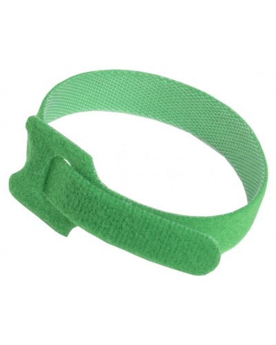 ITK Хомут-липучка ХКл 14х310мм с м/з зеленый (100шт) (HKVG-W14-L310) в Йошкар-Оле Стяжки-хомуты Pintop.ru