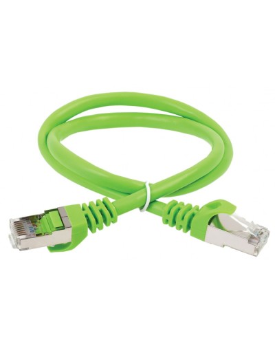 ITK Коммутационный шнур кат. 6А S/FTP LSZH 7м зеленый (PC02-C6ASL-7M) в Йошкар-Оле Патч-корды и пигтейлы Pintop.ru