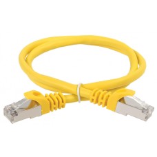 ITK Коммутационный шнур кат. 5Е FTP LSZH 2м желтый (PC05-C5EFL-2M)