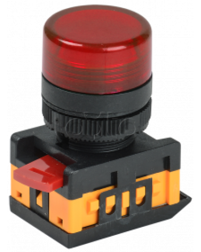 Лампа AL-22TE сигнальная d22мм красный неон/240В цилиндр IEK (BLS30-ALTE-K04) в Йошкар-Оле Источники света(Лампы) Pintop.ru